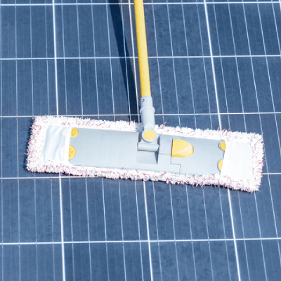 Residential Solar Panel Cleaning