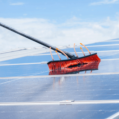 Commercial Solar Panel Cleaning